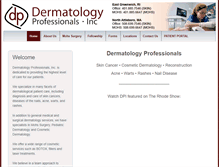 Tablet Screenshot of dermri.com